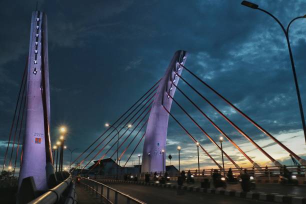 istock Bridge in Banjarmasin South Borneo 2150826545