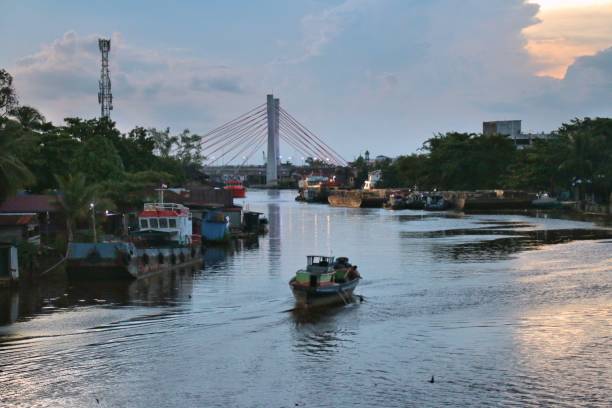istock A small ship passing Alalak River, South Kalimantan 2150828767