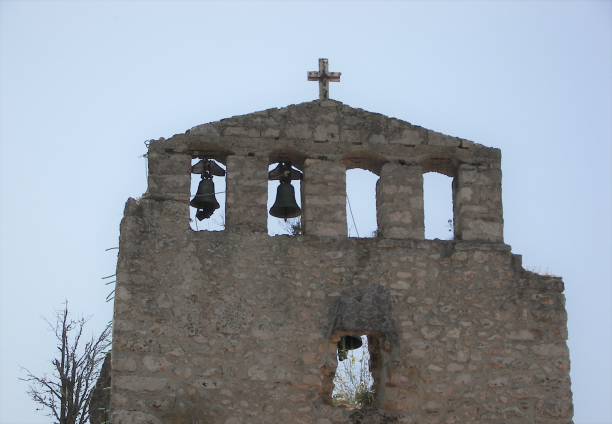 Kyrenia, North Cyprus - August 01, 2013: Bellapais Abbey,  Kral IV. Hugh, 1284