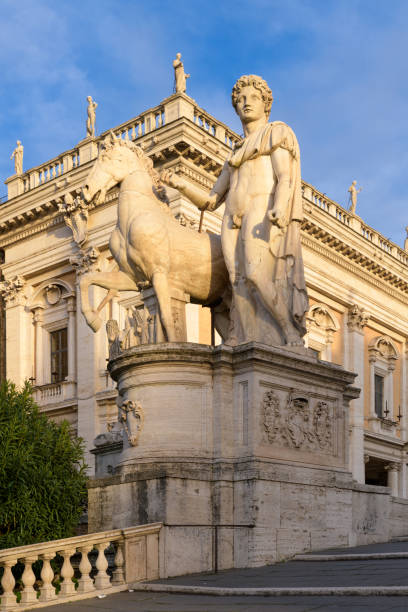 istock Dioscurus. Piazza del Campidoglio, Rome, Italy 2150840163