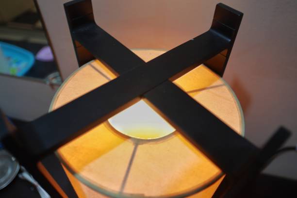 Tubular night light in hotel