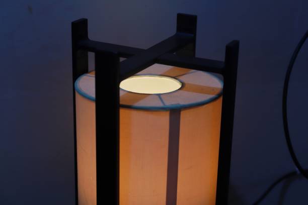Tubular night light in hotel