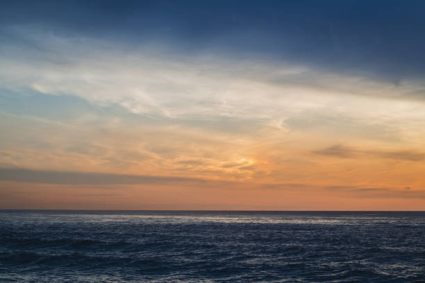 Beautiful sunset, Black Sea, Georgia, Caucasus