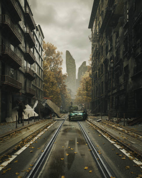 Apocalypse Rising Street 4,600+ Apocalyptic Streets Stock Photos, Pictures & Royalty-Free Images ...