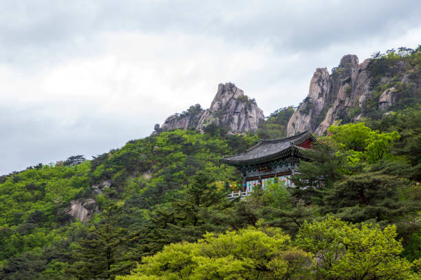 istock The temple Mangwolsa in Mt. Dobongsan 2150845948