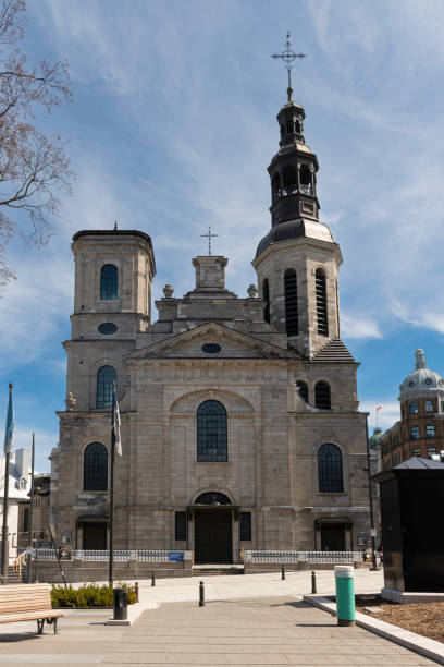 istock Notre Dame Basilica in Quebc City, Quebec, Canada 2150848209