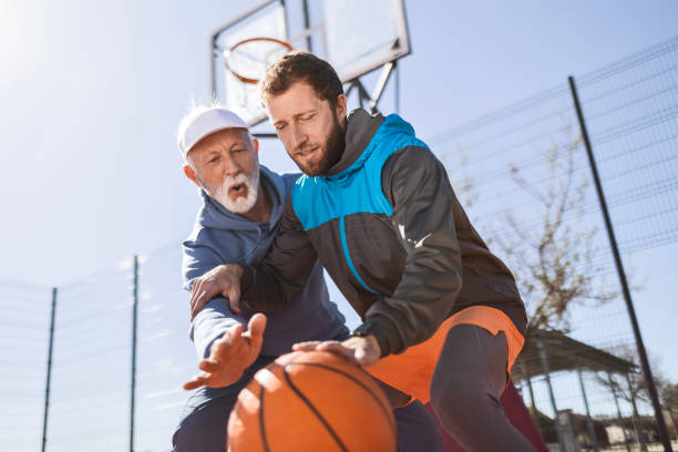 istock Father-Son Court Time 2150852294