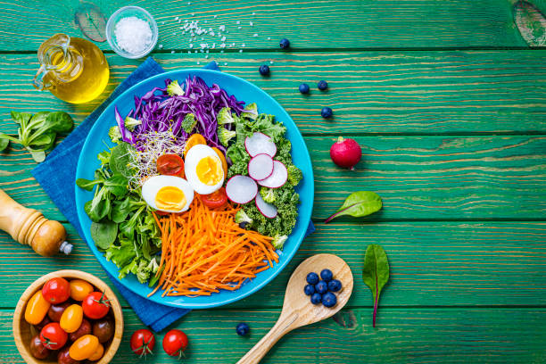 Salada Fit de Batata Doce e Ovo: Leve e Saborosa - receita deliciosa profissional - passo 2