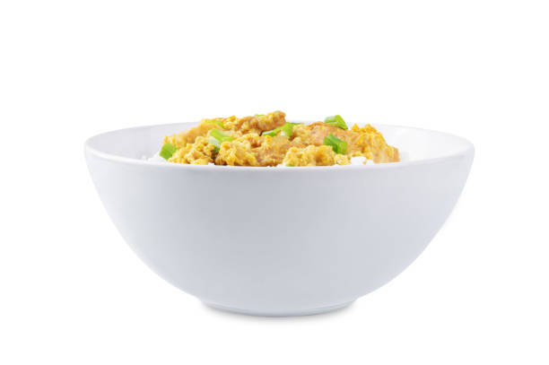 Oyadkodon, chicken and eggs rice bowl. toning