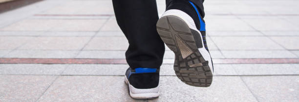 Marathon detail legs, movement in latin america, latina people. Guatemala