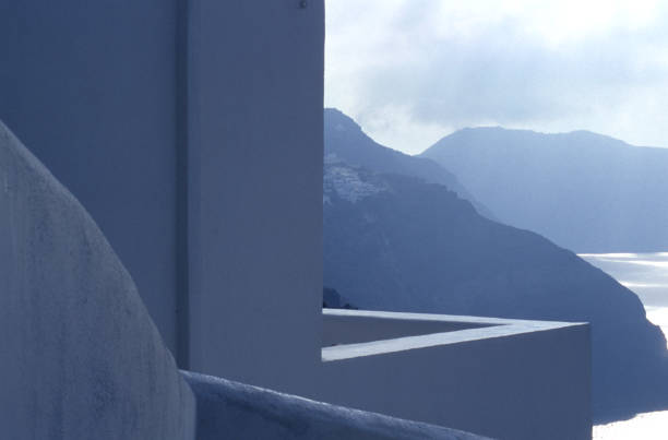 Sunset, Landscape, villages, cats, dogs of Santorin