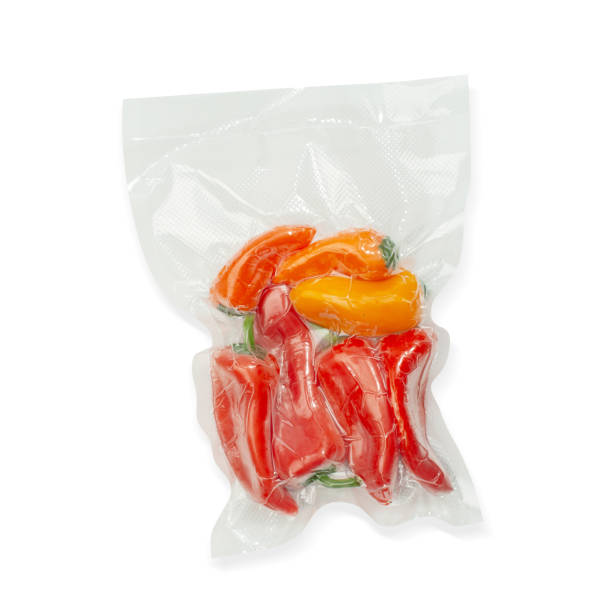 istock Red pepper in a vacuum bag 2150866645
