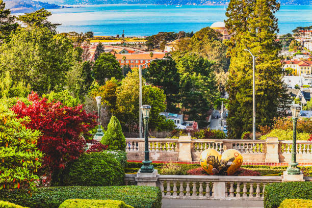 istock Panoramic Views from the Top of Lyon Street Steps. 2150875805