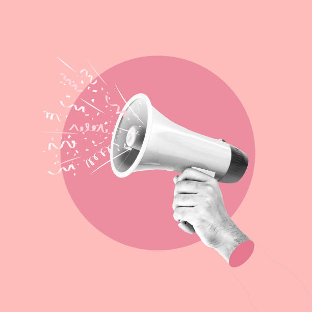 istock Megaphone, Confetti, Special occasion, Celebration, Celebration 2150879649