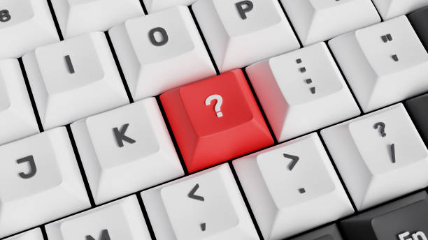 istock Online Support center. Frequently Asked Questions Concept. FAQ, support, help concept. 3D question mark keyboard key 2150882754