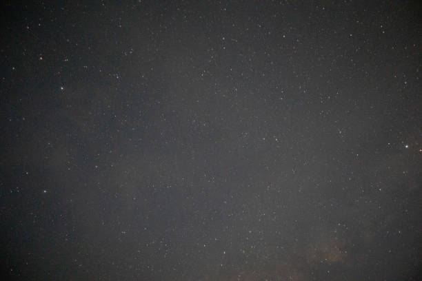 istock Nebula and stars in night sky, abstract background 2150884421
