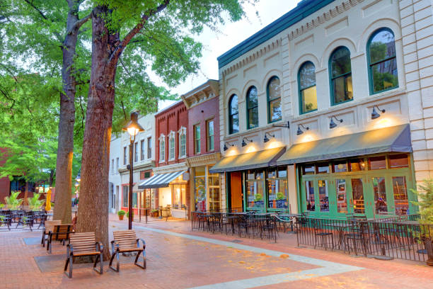 istock Downtown Mall in Charlottesville, Virginia 2150886165