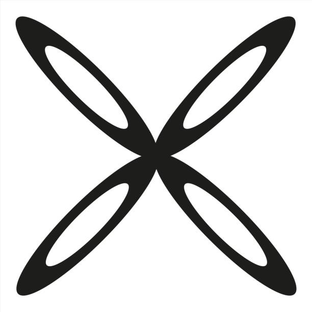 X Shape Line 200+ X Shaped Stock Illustrations, Royalty-Free Vector Graphics & Clip ...