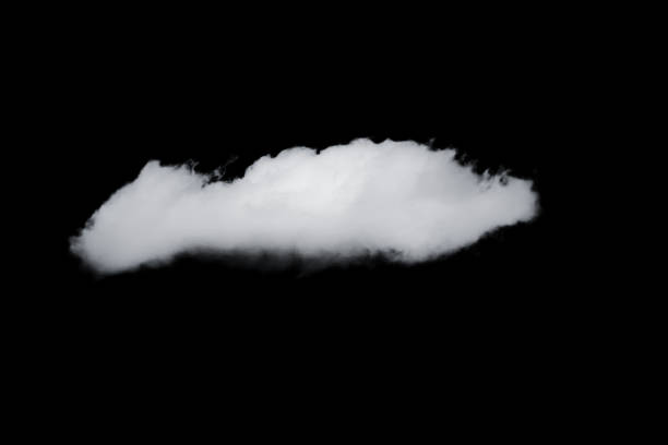 istock white fluffy clouds isolated on a black background, clipart 2150886613