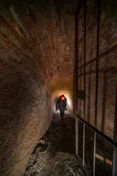 istock Entrance to the air-raid shelter 2150887100
