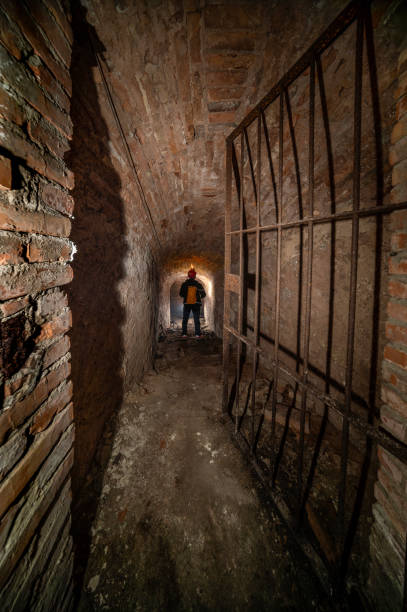 istock Entrance to the Terni Air-Raid Shelter 2150887787