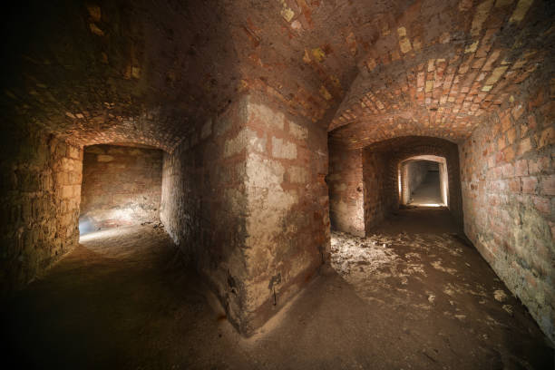 istock Shelter, long underground corridors 2150887960