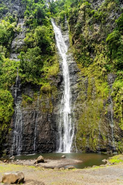 istock Vaimahuta Waterfall, Tahiti, French Polynesia 2150888300