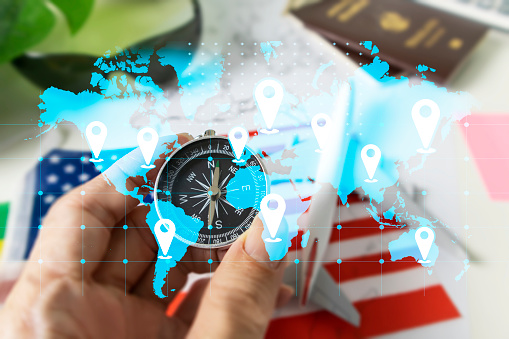 Compass Pinpoint Using A Trip Compass To Pinpoint Your Location While Exploring The ...