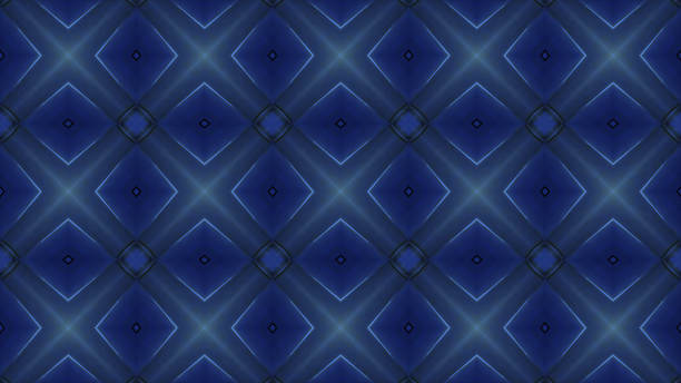 Abstract Kaleidoscope Background. Motion Graphics Pattern. 4K Fractal Animation Footage