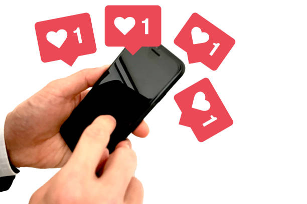 istock that gets a lot of likes on a smartphone 2150911253
