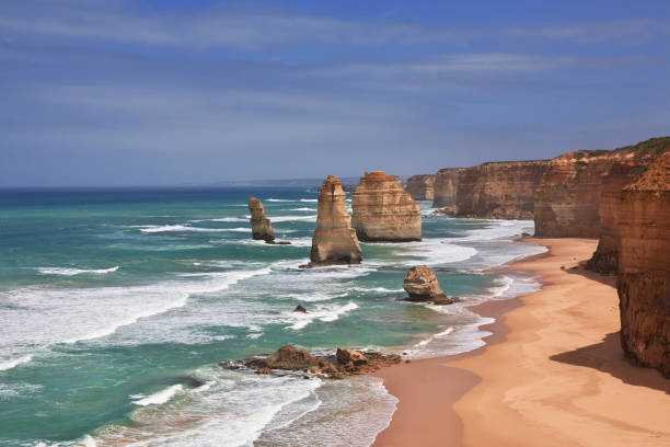 istock Great ocean road, Indian ocean, Australia 2150911751