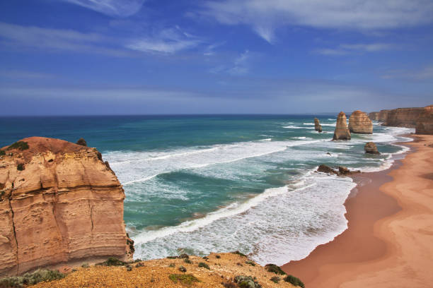 istock Great ocean road, Indian ocean, Australia 2150911783