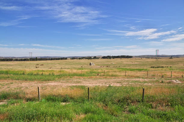istock The road is in a rural location, Australia 2150911808