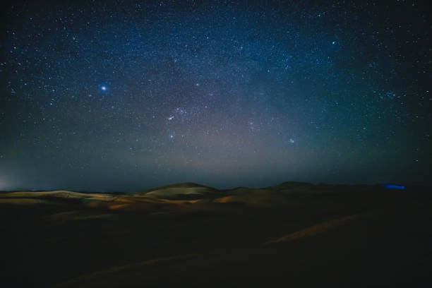 istock A night starry sky at Sahara desert in Morocco wide shot 2150913358