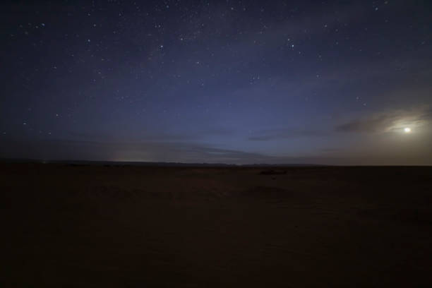 istock A night starry sky at Sahara desert in Morocco wide shot 2150913360
