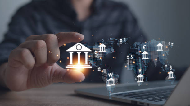 istock currency exchange concept Businessman using laptop computer with global currencies and digital wallet electronic transactions 2150914299