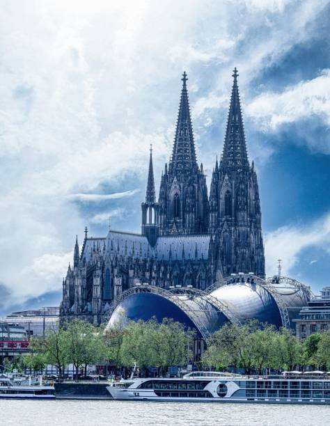 istock Cologne Cathedral on a spring day with Sahara dust in the air 2150917063