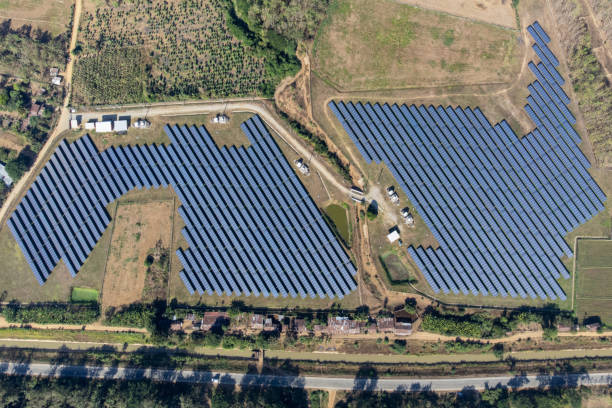 istock A large field of solar panels is shown from above 2150923512