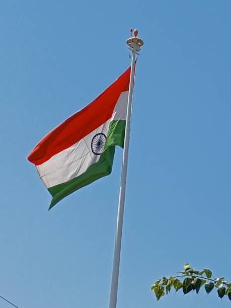 istock Indian national flag in sky 2150928783