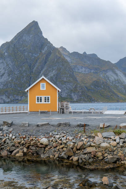 istock Stilt House by the Norwegian Fjords 2150938516