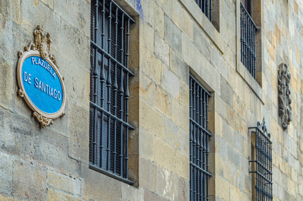 istock Architectural detail in Bilbao, Spain 2150938636
