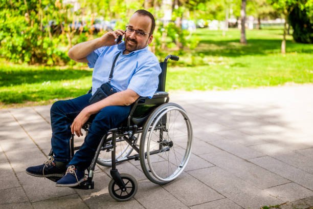 istock Man in wheelchair 2150939045