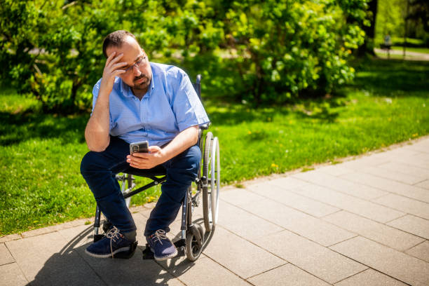 istock Man in wheelchair 2150939110