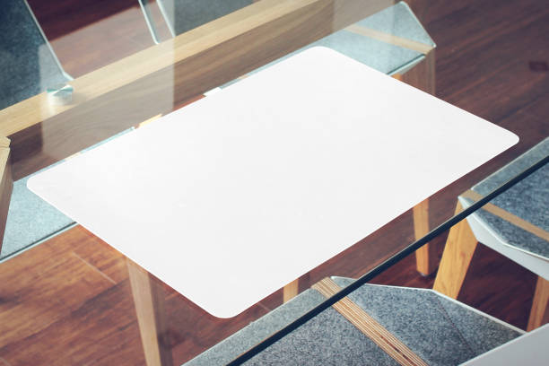 istock Placemat and Napkin Mockup on Table 2150940128