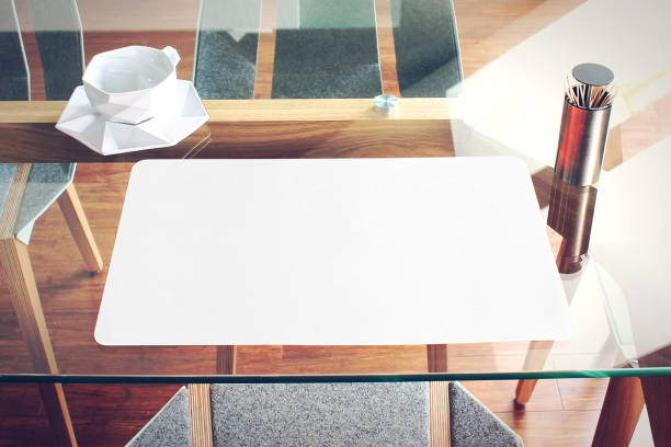 istock Placemat and Napkin Mockup on Table 2150940138