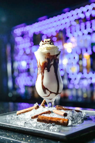 istock Delicious Chocolate Milkshake With Whipped Cream and Chocolate Sauce 2150942884