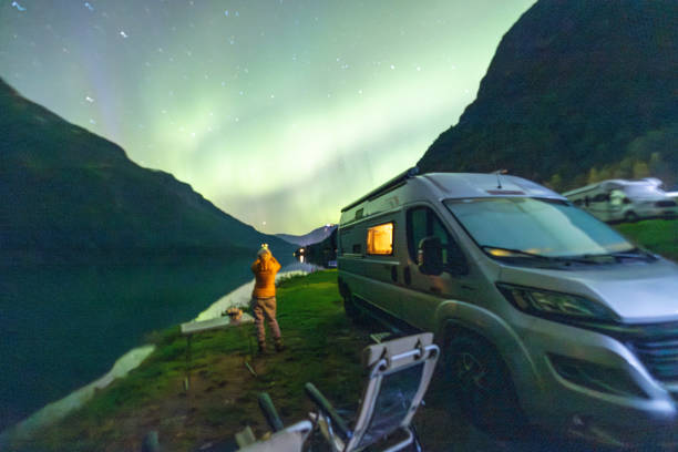istock Capturing the Northern Lights by Campervan 2150946589