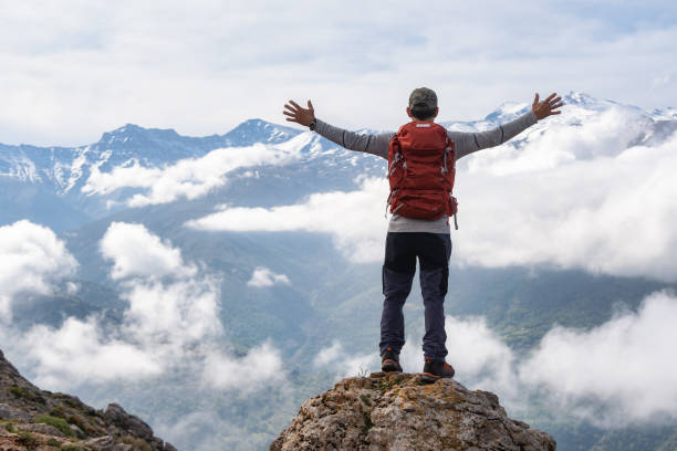 istock Man Embracing the Mountain Vistas 2150951827