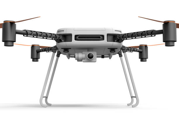 istock 3d rendering of drone isolated on white background 2150958096