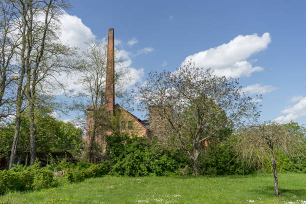 istock garden with old distillery in Ribbeck 2150962742